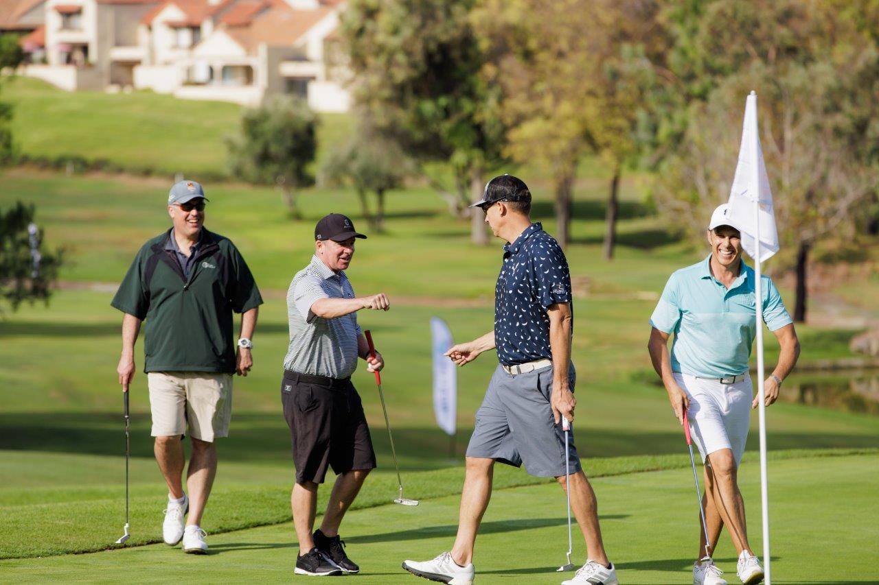 Golf trip group using FiveOn for friendly wagers and predictions